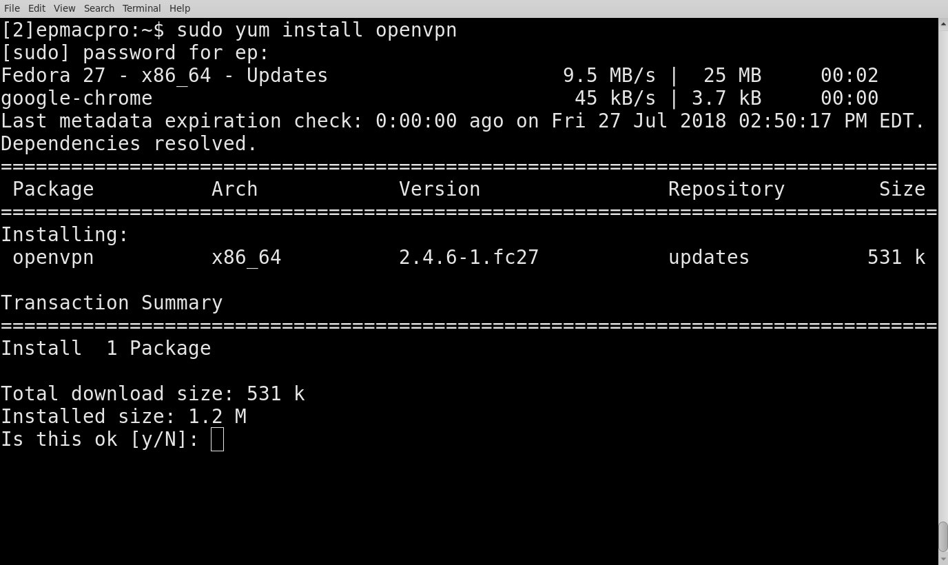 ubuntu openvpn client download