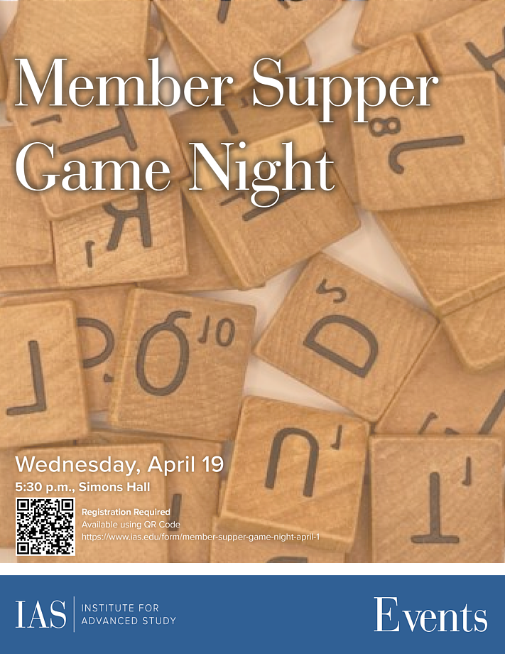 Member Supper - Game Night