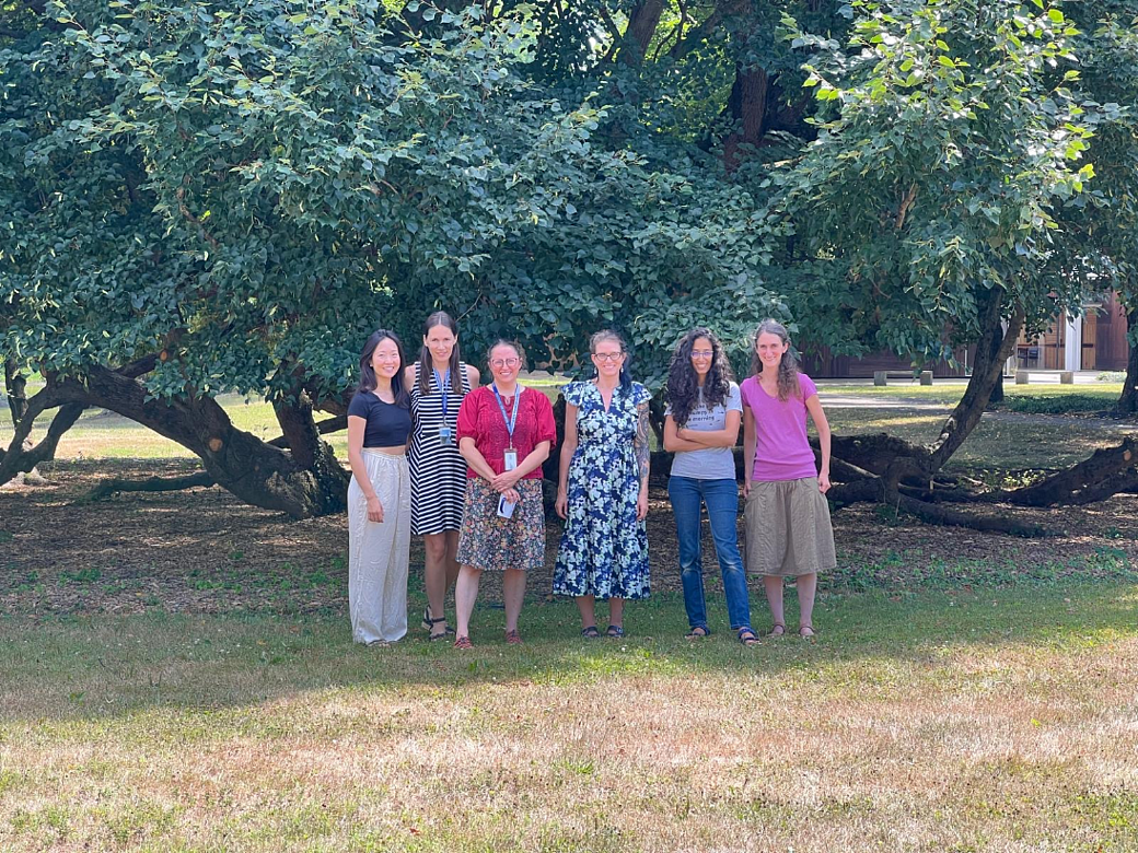 Group photo of Aleksandra Marinkovic, Jo Nelson, Ana Rechtman, Laura Starkston, Shira Tanny and Luya Wang