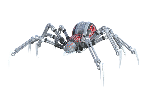 Artificial-Spider-Arachnid-Robot-Animal-1615195.png